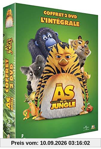 Coffret les enfants aiment les animaux 2 films : les as de la jungle : les as de la jungle, le film [FR Import]