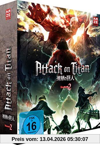 Attack on Titan - 2. Staffel - BR 1 mit Sammelschuber (Limited Edition) [Blu-ray]