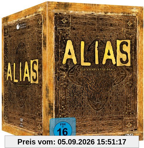 Alias - Komplettbox, Staffel 1-5 [29 DVDs]