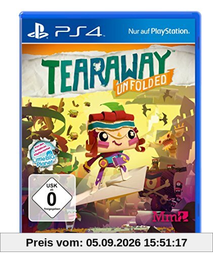 Tearaway: Unfolded - [PlayStation 4]