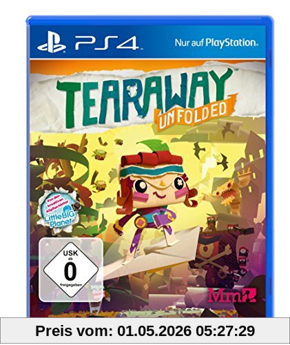 Tearaway: Unfolded - [PlayStation 4]