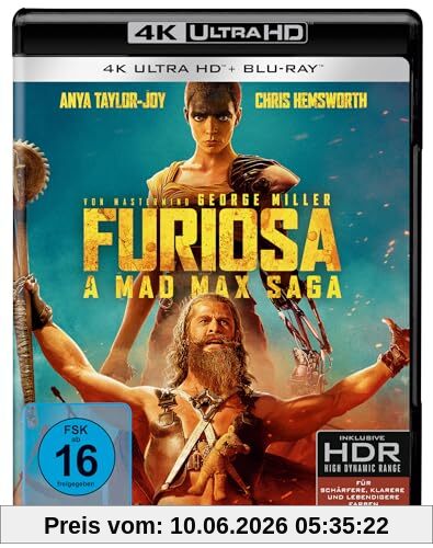 Furiosa: A Mad Max Saga (4K Ultra HD) (+ Blu-ray)