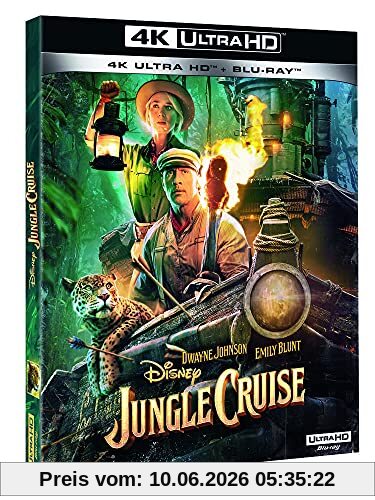 Jungle cruise 4k ultra hd [Blu-ray] [FR Import]
