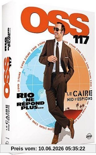 Coffret OSS 117- Le Caire, nid d'espions + OSS 117- Rio ne répond plus [FR Import]