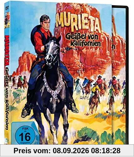 MURIETTA - Geißel von Kalifornien -Cover A - Blu-ray & DVD im Schuber - Limited Deluxe Edition plus Booklet