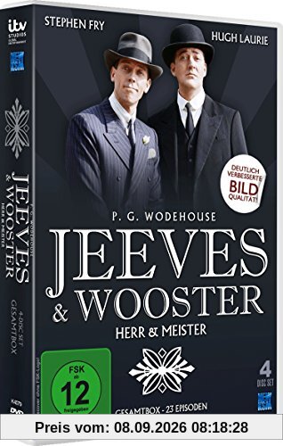 Jeeves and Wooster Gesamtbox (alle 23 Folgen in verbesserter Bildqualität im 4 Disc Set)