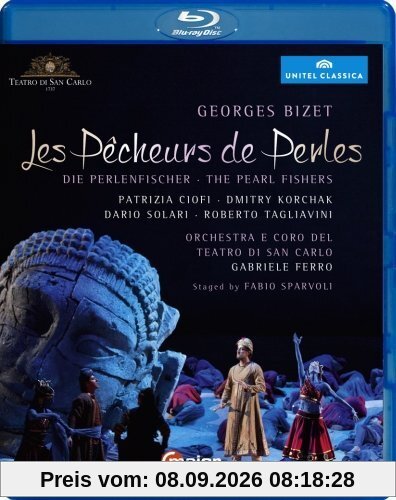 Bizet: Les Pecheurs de perles (Die Perlenfischer) (Teatro di San Carlo, 2012) [Blu-ray]