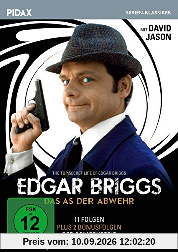 Edgar Briggs - Das As der Abwehr (The Top Secret Life of Edgar Briggs) / 11 Folgen der Kultserie mit David Jason + 2 Bonusfolgen (Pidax Serien-Klassiker) [2 DVDs]