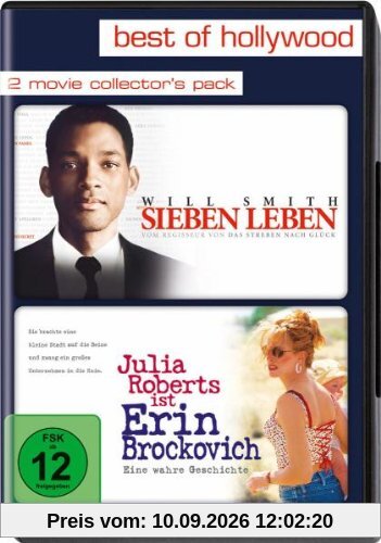 Best of Hollywood - 2 Movie Collector's Pack: Sieben Leben / Erin Brockovich [2 DVDs]