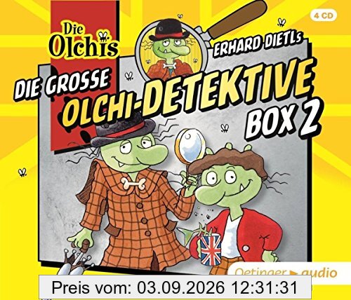 Die große Olchi-Detektive Box 2 (4CD): Hörspiele, ca. 178 min.