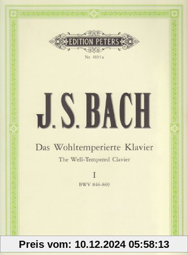 Das Wohltemperierte Klavier - Teil 1 BWV 846-869: 24 Präludien und Fugen