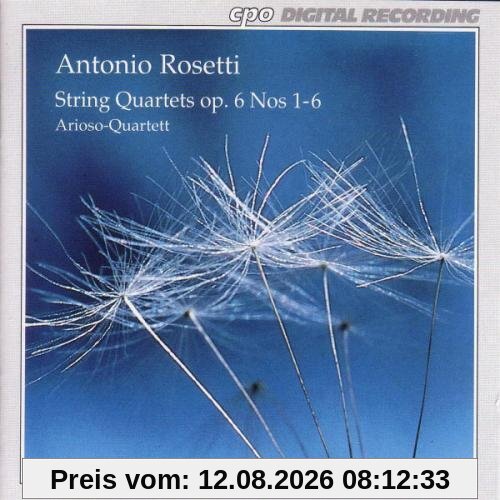 Various Streichquartette Op.6 1-6