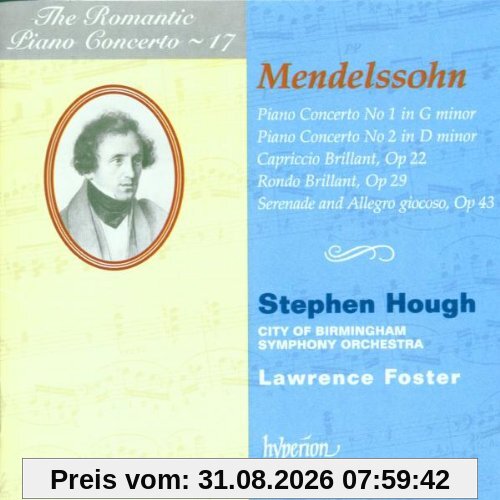 The Romantic Piano Concerto - Vol. 17 (Mendelssohn-Bartholdy)