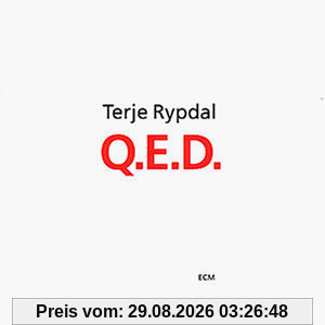 Terje Rypdal Q. E. D. (Quod Erat Demonstrandum)