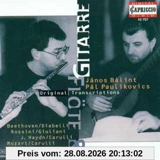 Originaltranskriptionen für Flöte und Gitarre