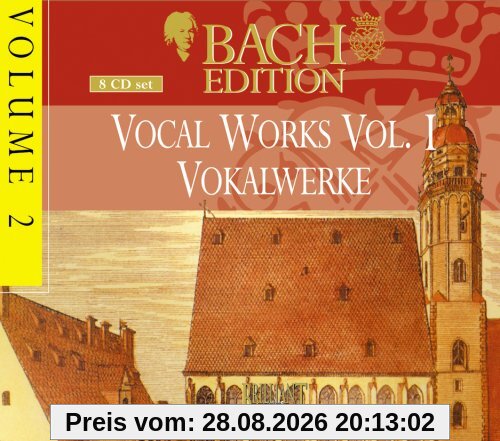 Bach: Vol.2 Vokalwerke I 8-CD