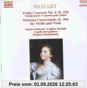 Mozart Violinkonzert 4 Nishizaki