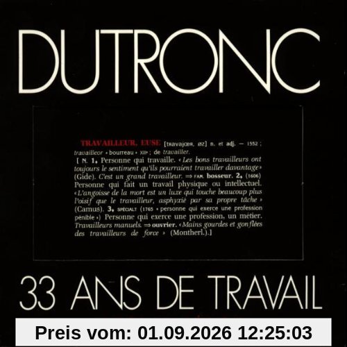 33 Ans de Travail