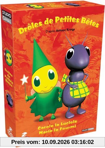 Drôles de petites bêtes : Carole la luciole / Marie la fourmi - Coffret 2 DVD [FR Import]