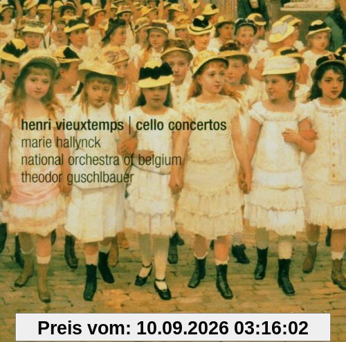 Henri Vieuxtemps: Konzerte für Violoncello und Orchester Nr.1 a-Moll op.46 / Nr.2 h-Moll op.50