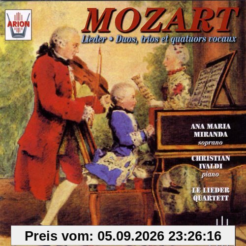 Lieder, Duette, Terzette und Quartette