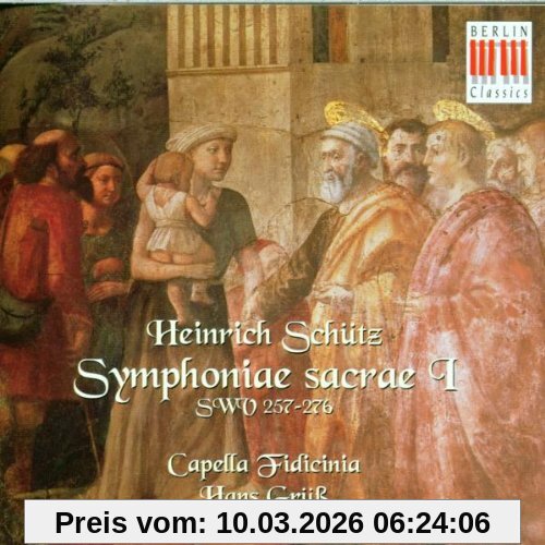 P. Schreier Symphoniae Sacrae Vol. 1 (Swv 257-276)