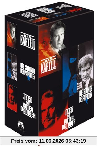 Tom Clancy Box-Set (Jagd auf Roter Oktober/Die Stunde der Patrioten/Das Kartell)