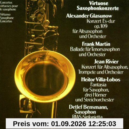 Virtuose Saxophonkonzerte