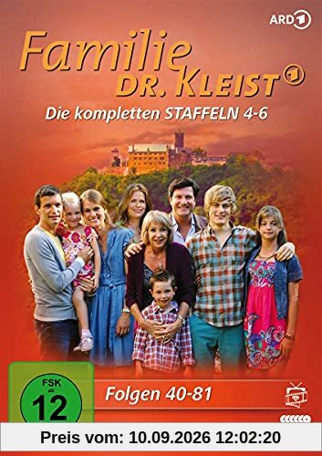 Familie Dr. Kleist - Die kompletten Staffeln 4-6 (Folgen 40-81) [12 DVDs]