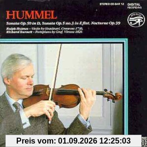 Hummel Works for Violin+Piano