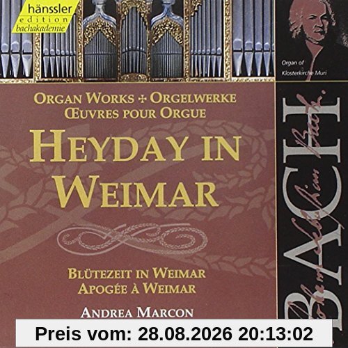 Edition Bachakademie Vol. 92 (Blütezeit in Weimar)