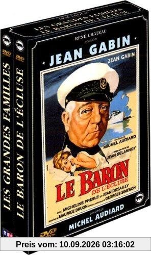 COFFRET JEAN GABIN : Le baron de l'écluse - Les grandes familles [FR Import]