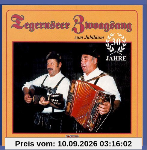 Tegernseer Zwoagsang zum Jubiläum
