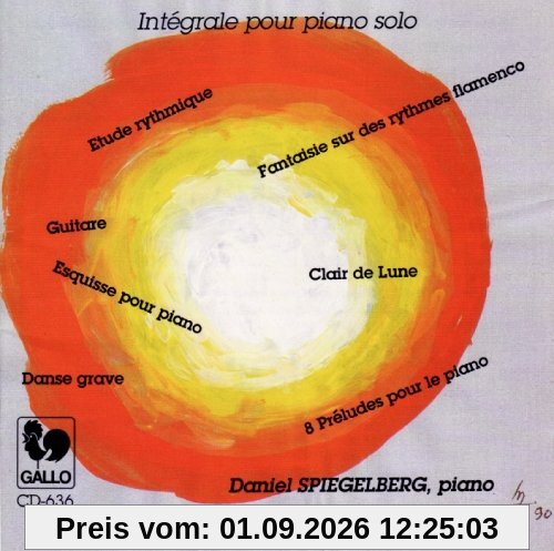 Intégrale pour piano solo