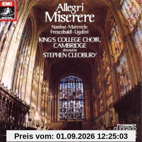 Miserere / Adoramus Te / Messa u.a.