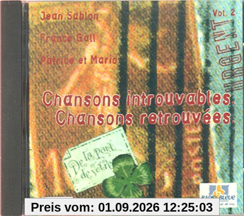 Chansons Introuvables Retrouvees Vol 2
