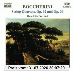 Quartetto Borciani Streichquartette (Op. 39/Op. 32 Nr. 1-2)