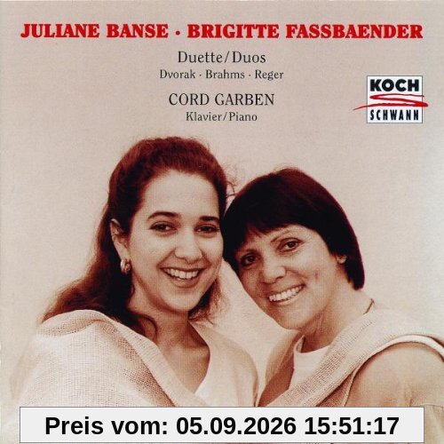 Duette von Brahms, Dvorak und Reger