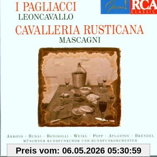 Gardelli Leoncavallo, I Pagliacci/Mascagni, Cavalleria Rusticana (Gesamtaufnahme(ital.))