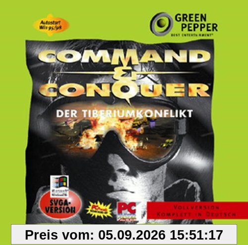 Command & Conquer 1 - Der Tiberiumkonflikt: SVGA-Version (Jewelcase) (GreenPepper)