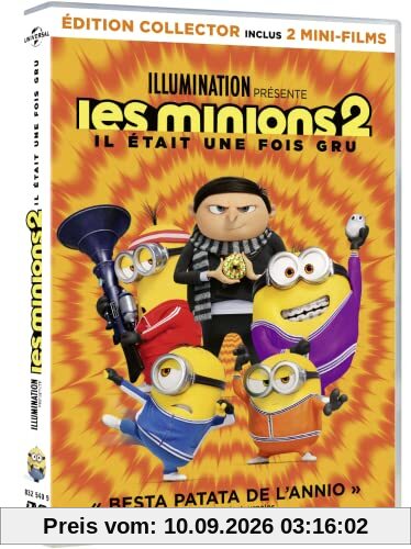 Les minions 2 : il était une fois gru [FR Import]