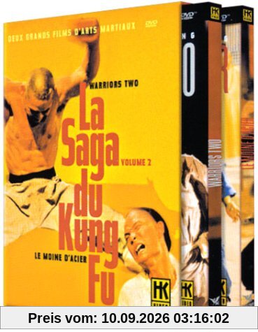 Coffret la saga du kung-fu vol. 2 : le moine d'acier ; warriors two [FR Import]
