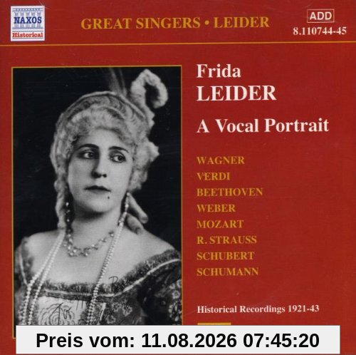 Frida Leider A Vocal Portrait