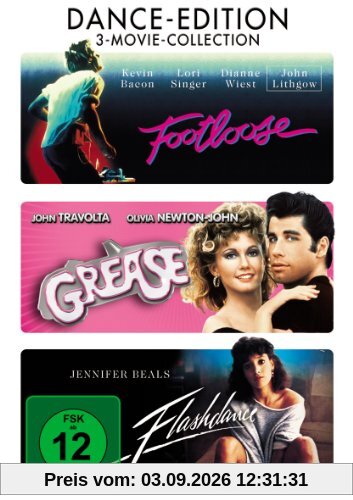 Footloose / Flashdance / Grease [3 DVDs]