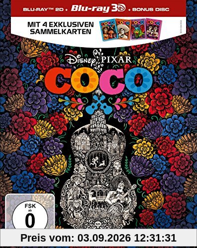 Coco (3D+2D BD + Bonus Disc) [3D Blu-ray]
