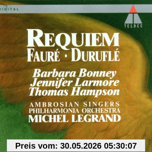 Barbara Bonney Faure, Requiem Op. 48 / Durufle, Requiem Op. 9