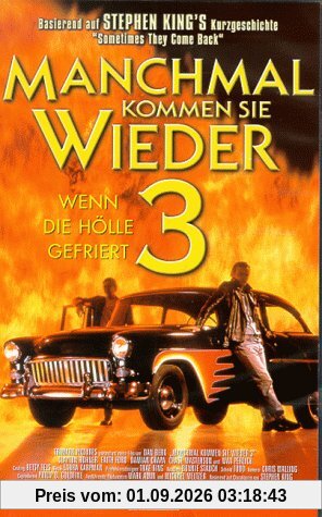 Manchmal kommen sie wieder 3 [VHS]