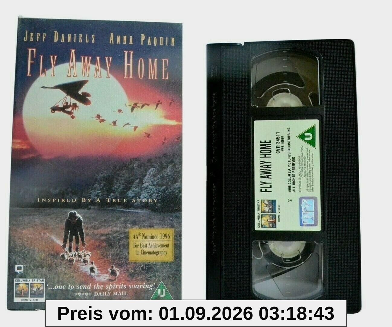 Fly Away Home [UK-Import] [VHS]