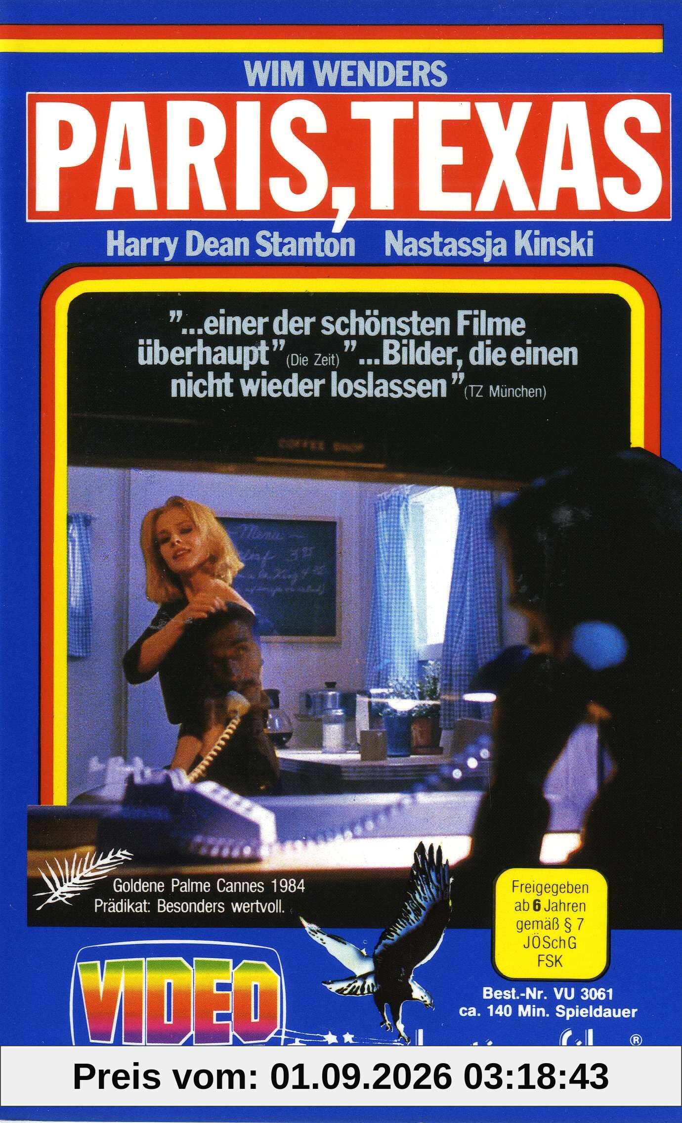Paris, Texas [VHS]