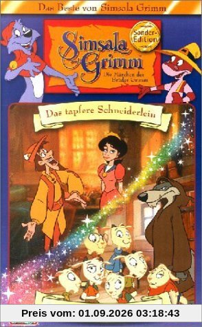 SimsalaGrimm - Das Beste 4: Das tapfere Schneiderlein / Der Wolf und die sieben Geißlein [VHS]